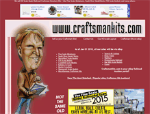 Tablet Screenshot of craftsmankits.com